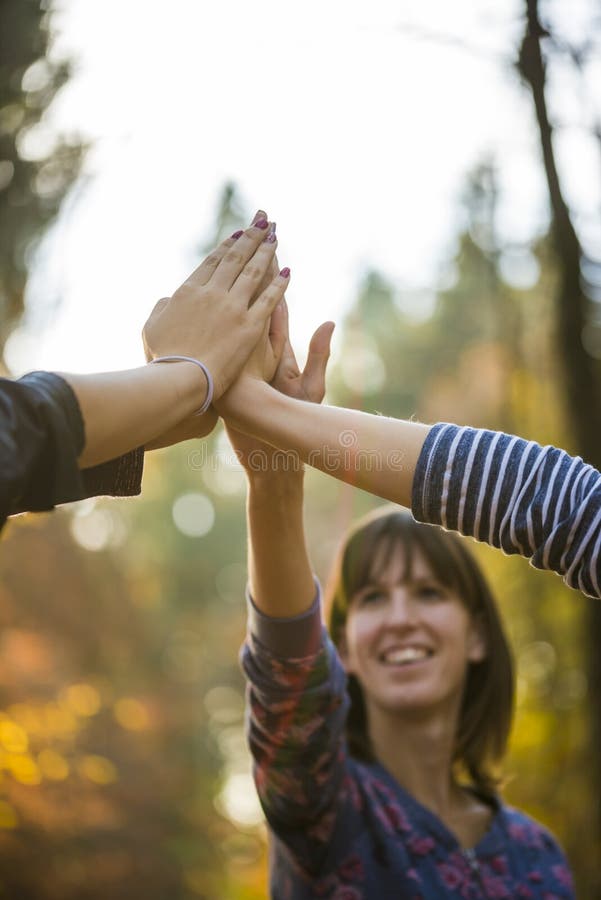 ladies joining hands ladies joining hands