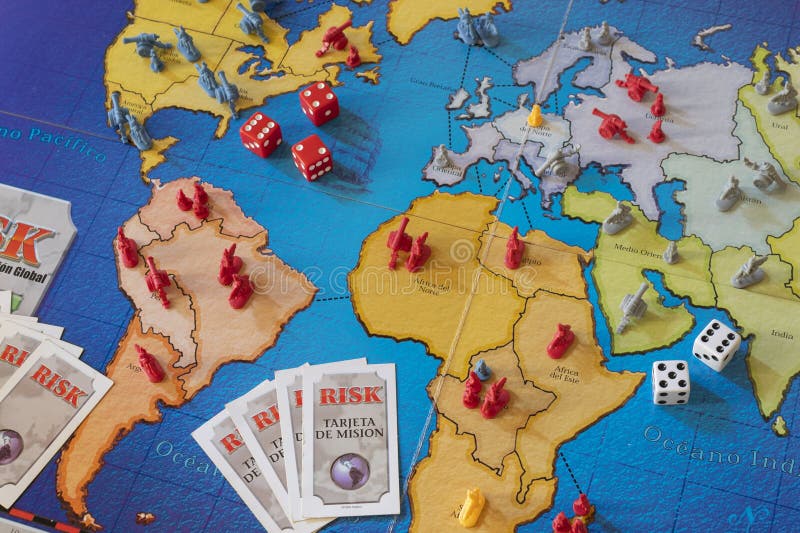 Risk Strike sells a 20-minute version of the classic world domination board  game, sans world map