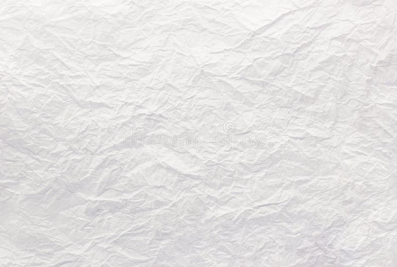 Closeup to white crumpled paper texture background,abstract