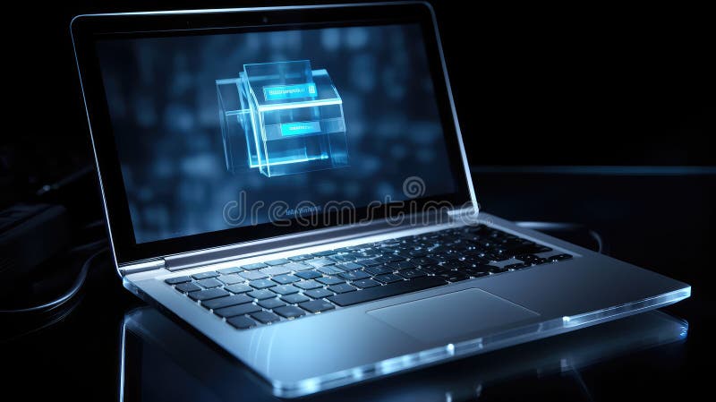 Closeup transparent check box vector illustration