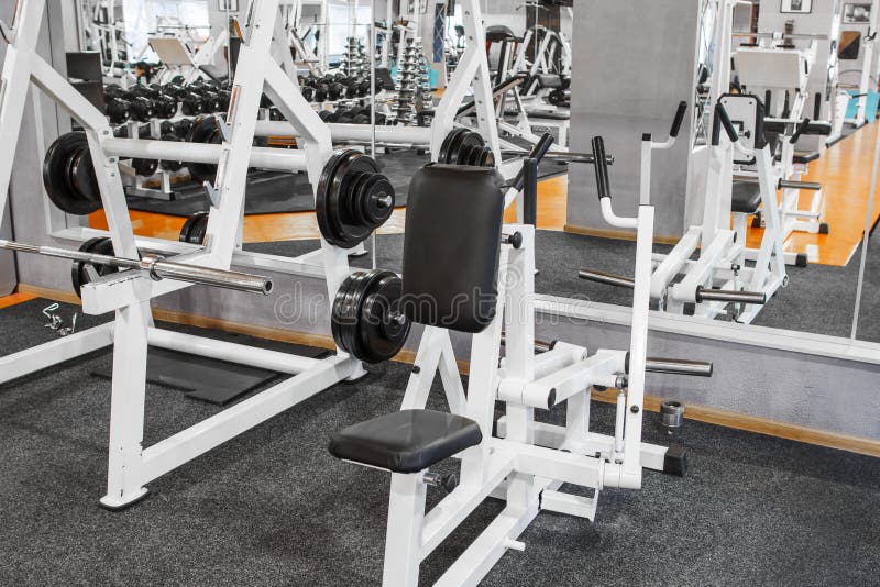 Download Gym With Special Equipment, Empty Stock Image - Image of ...