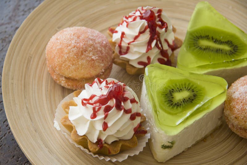 Closeup of Unhealthy Dessert Stock Photo Image of eating, freshness 60175612