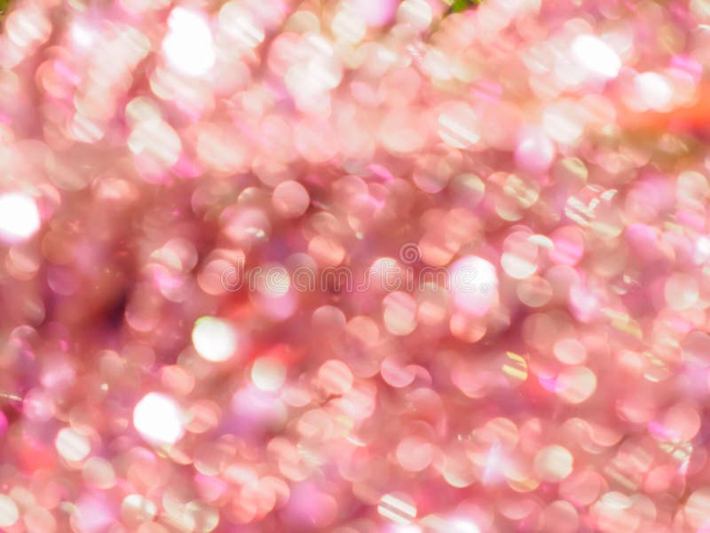 Abstract soft-focused glittering and shiny bokeh background. stock photography