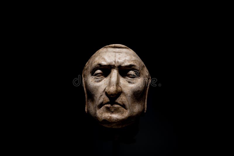 death mask dante alighieri