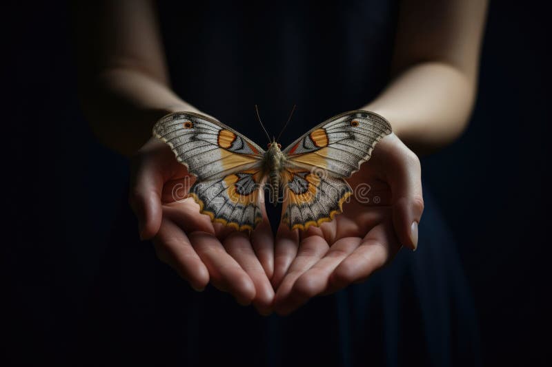 Degetele de la insectele animale fluture aripa de vară Natură macrocomandă frumusețe vector illustration