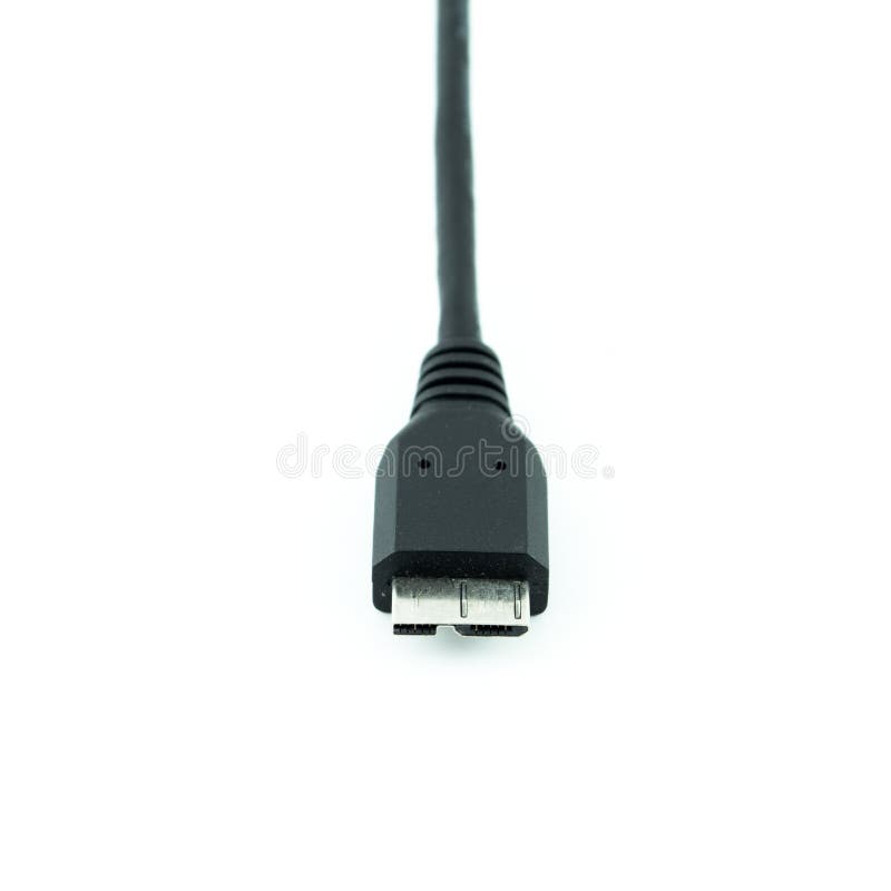 Closeupsikt av den svarta kabelöverföringen royaltyfri foto