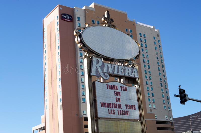 Las vegas strip riviera hotel hi-res stock photography and images