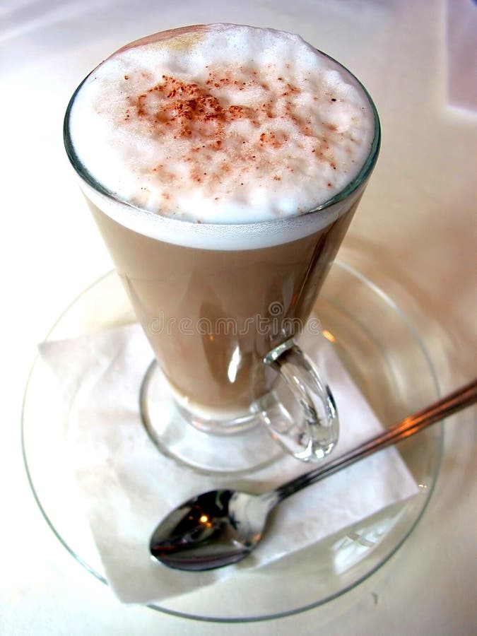 Download Closup latte στοκ εικόνες. εικόνα από espresso, καφές, γυαλί - 381638