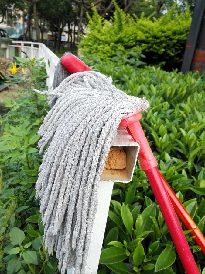 Cloth mopping tool stock photo. Image of construction 91945064