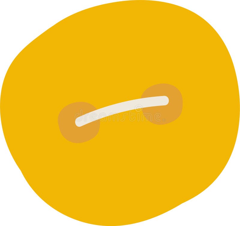 Clothes Knob Element vector illustration