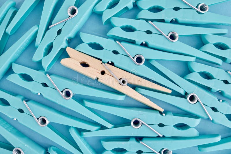 Clothes Line Pegs stock image. Image of rope, macro 115015251