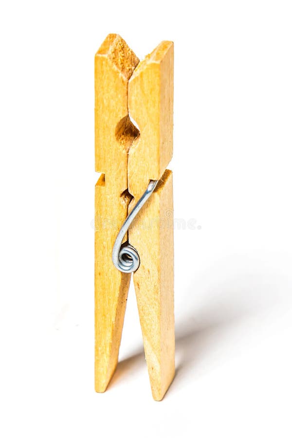 Wooden clothespin stock photo. Image of laundry, clothes - 1010566