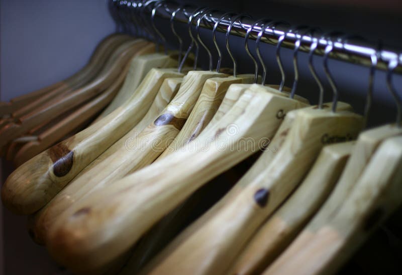 Children clothes on racks stock image. Image of little 13492855