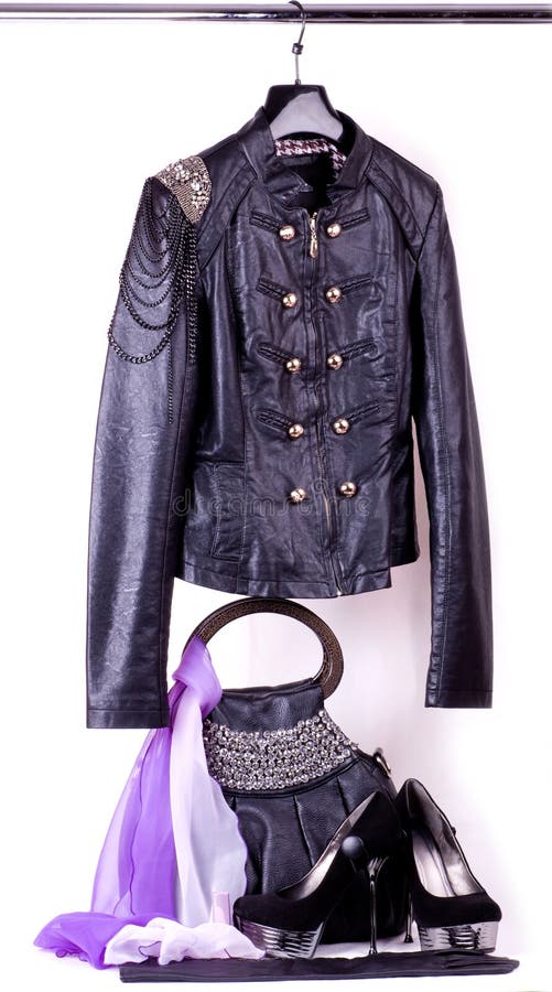 Clothes, Shoes and Accessories Stock Image Image of collection