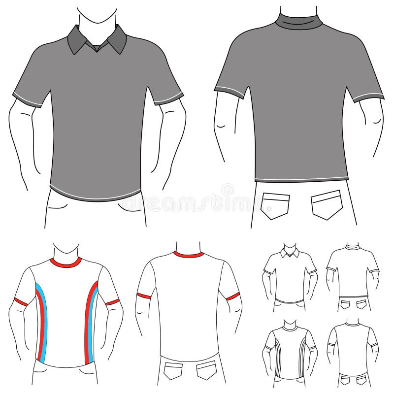 Clothes template 2 (fashion man)