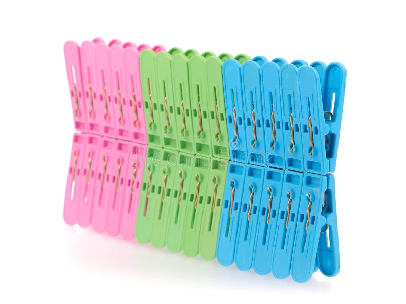 Clothespin clips stock photo. Image of holder, color 43106874