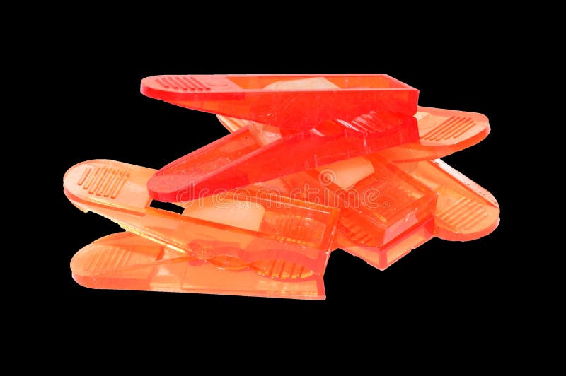 Clothespin Isolated on White Background Stock Image Image of