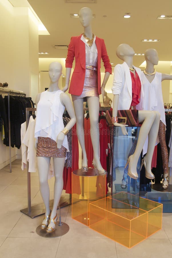 Clothing Fashion Mannequins Stock Photo - Image: 27397400