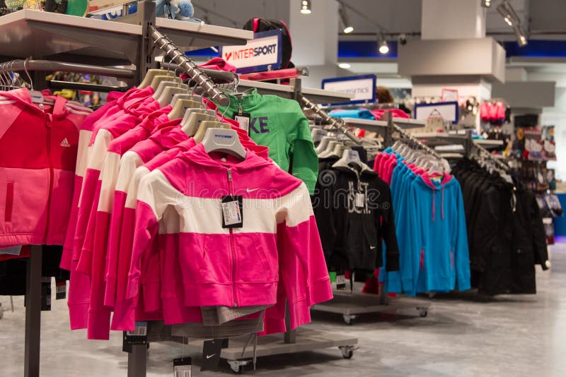 Outdoor Sport Clothing Store Editorial Photography Image of store