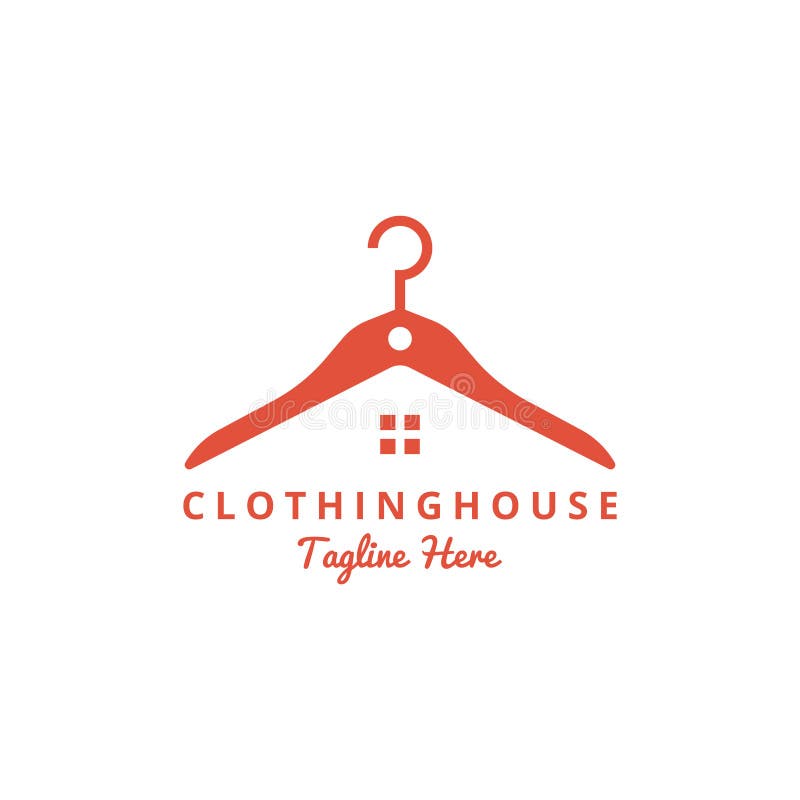 Clothing House Logo Design Template Vector Stock Vector Illustration of sign, business 260276753