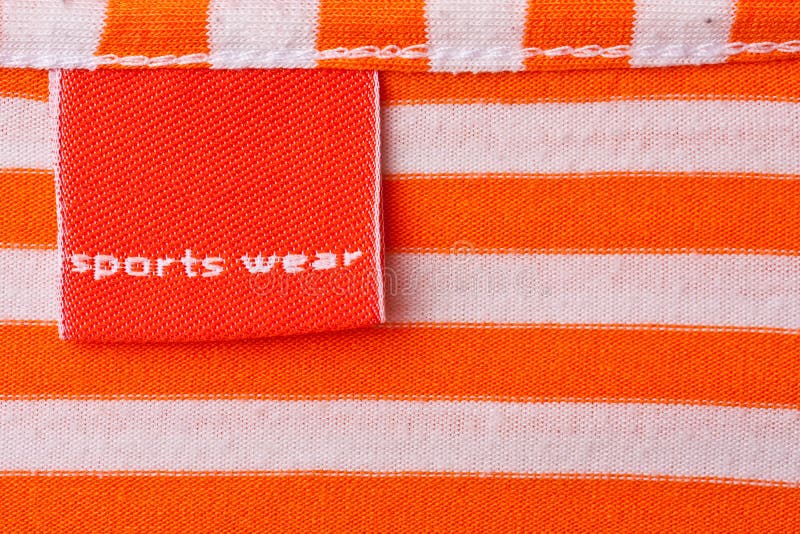 Clothing label stock image. Image of identification, print 24982219
