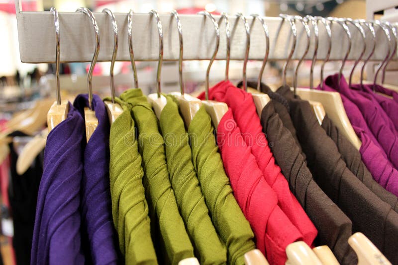 Clothing retail store stock photo. Image of buying, label 16835346