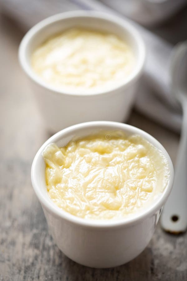 Clotted cream rice pudding stock photo. Image of healthy 102590444