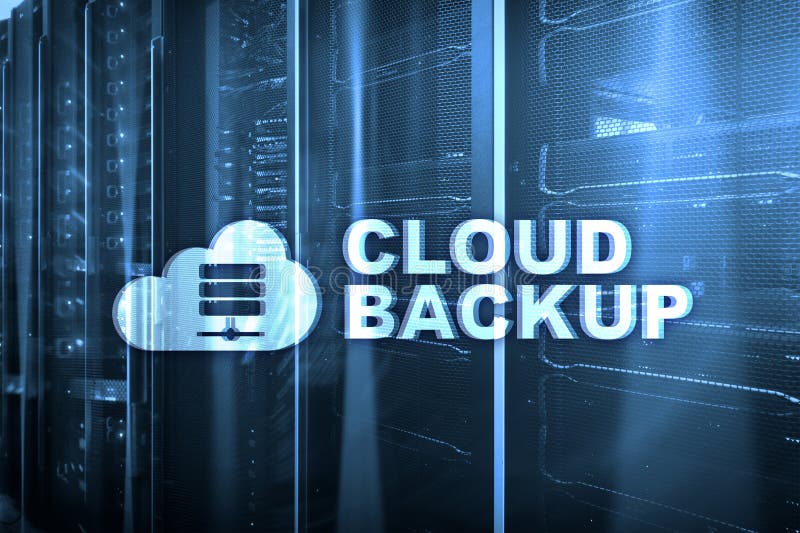 Cloud Backup Server Data Loss Prevention Stock Illustration Cloud Backup Server Data Loss Prevention Stock Illustration