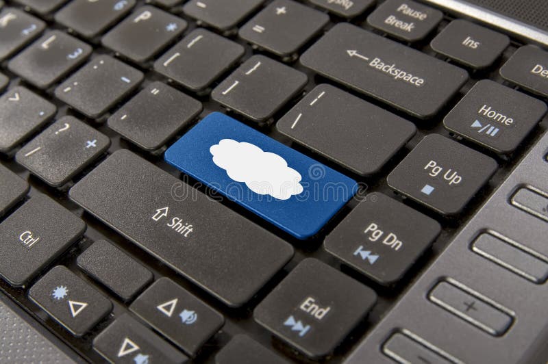 Cloud Computing royalty free stock photography Cloud Computing royalty free stock photography
