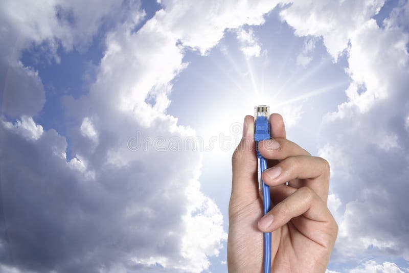 Cloud computing stock images