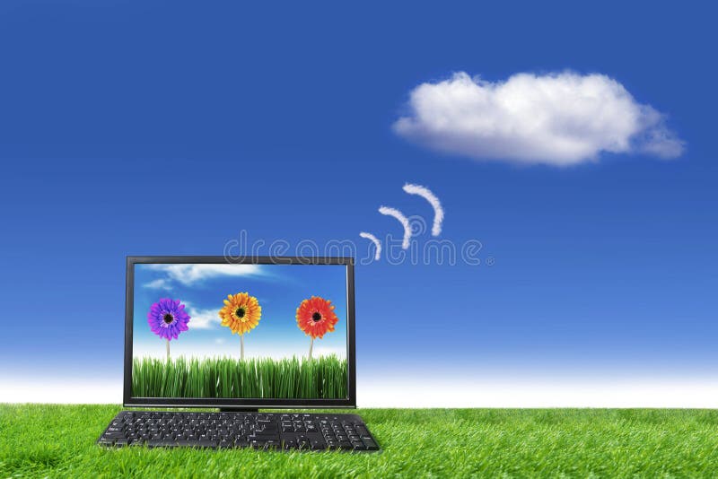 Cloud computing concept