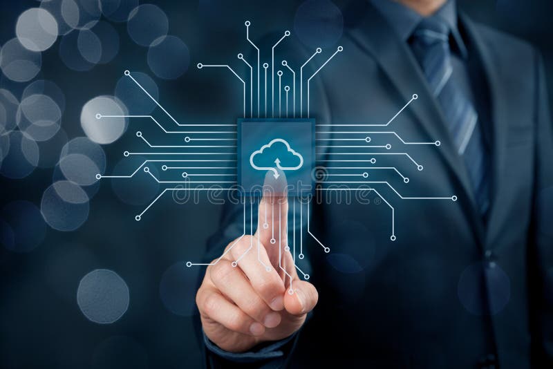 Cloud computing stock images