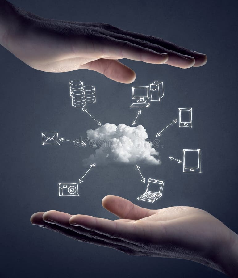 Cloud computing stock photo Cloud computing stock photo
