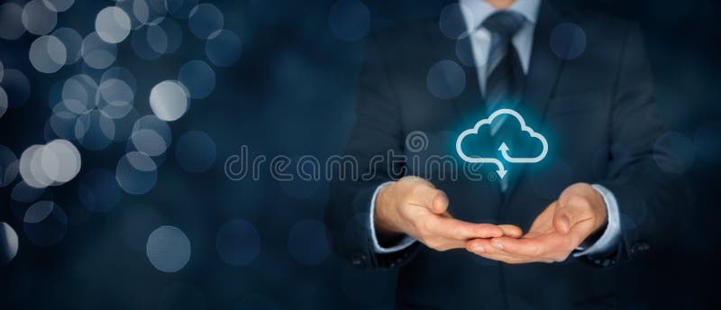 Cloud computing royalty free stock images