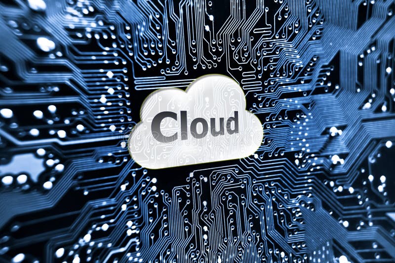 Cloud computing stock images