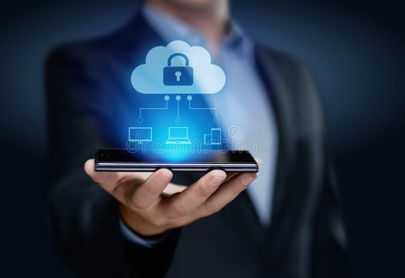 Cloud Computing Technology Internet Storage Network Concept royalty free stock images