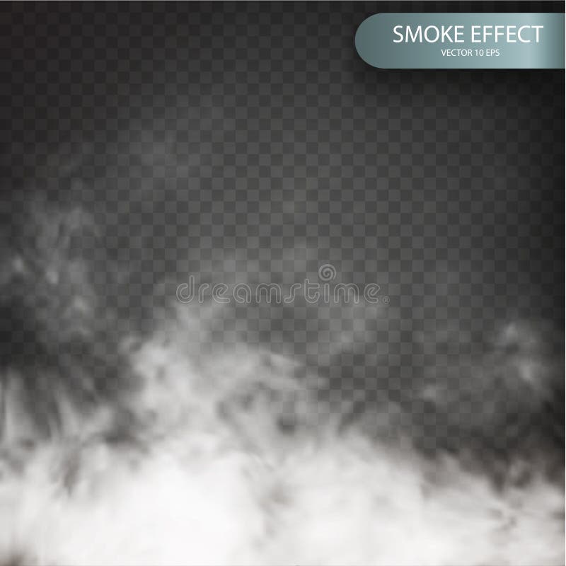 Cloud effect on a transparent vector background realistic. Cloud vector. Fog or smoke transparent special stock illustration Cloud effect on a transparent vector background realistic. Cloud vector. Fog or smoke transparent special stock illustration