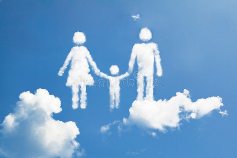 Cloud family stock image. Image of cloudscape, lifestyle 30862025