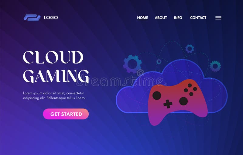 Gaming Channel-  Banner Template, Websites, UX and UI Kits