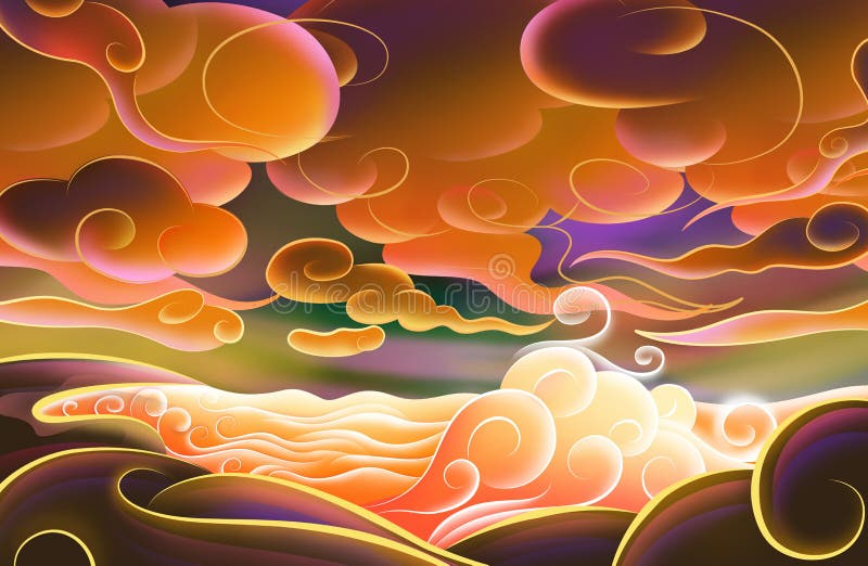 Cloud Illustration vector illustration