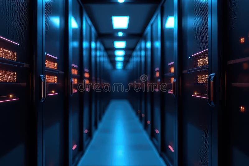 Cloud Infra for Digitized Solutions vector illustration
