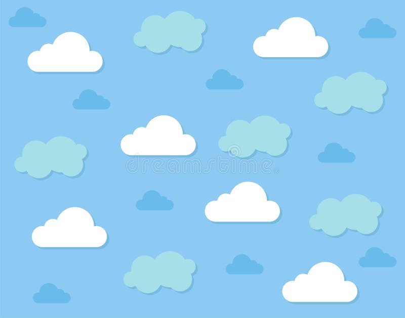 Cloud pattern background stock illustration. Illustration of bright ...