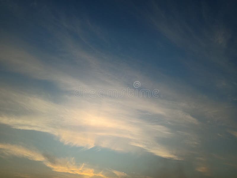 Cloud in the sky beautiful red and orange royalty free stock photography Cloud in the sky beautiful red and orange royalty free stock photography