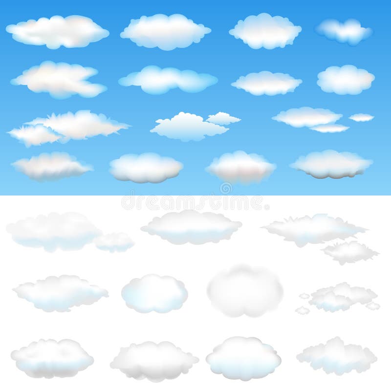 Cloud. Vector stock vector. Illustration of nature, environment - 15724182