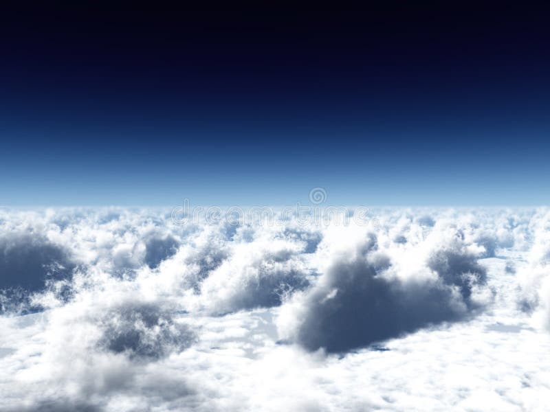 Clouds royalty free stock photos