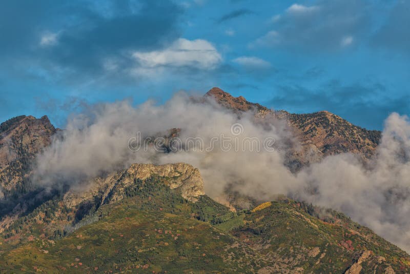 Clouds Around Twin Peaks