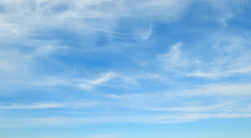 Clouds in the blue sky royalty free stock image