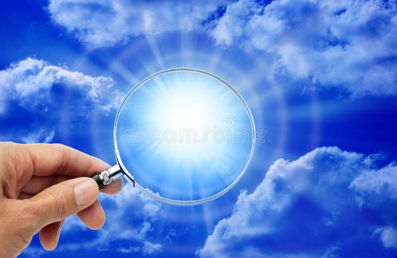 clouds den glass magnifyngskyen clouds den glass magnifyngskyen