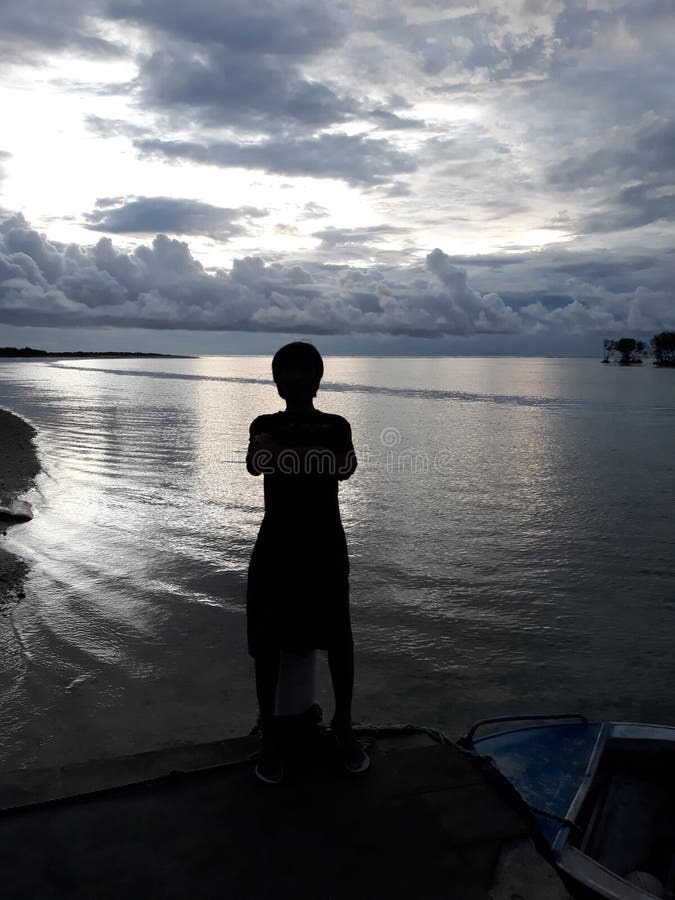 The Clouds are Like Sweet Cotton Candy Stock Photo Image of black