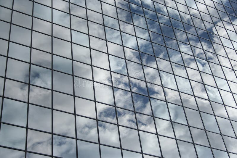 Clouds reflected background